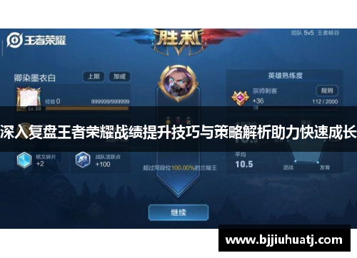 深入复盘王者荣耀战绩提升技巧与策略解析助力快速成长